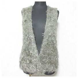 Autre Marque BRILL Strickweste Braun Metallisch