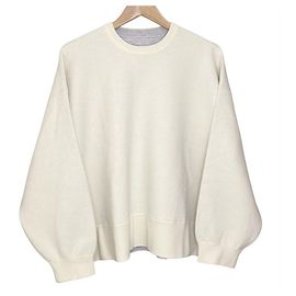 Autre Marque ENFOLD REVERSIBLE PULLOVER Knitwear Braun Weiß Roh