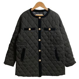 Autre Marque Her lip to Liora gesteppte Daunenjacke Schwarz
