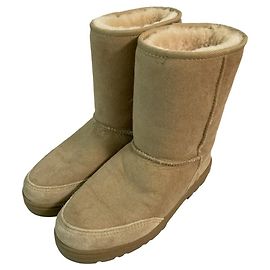 Autre Marque UGG australia Ultra Short Sheepskin Boots Beige