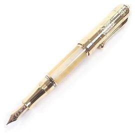 Autre Marque Stylo plume AURORA Pope Limited Edition Au750 Doré