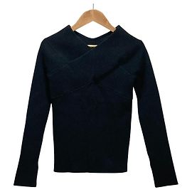Autre Marque NATURAL BEAUTY BASIC Rib Knit Schwarz