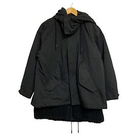Autre Marque THE RERACS Boa Liner Mods Coat Schwarz