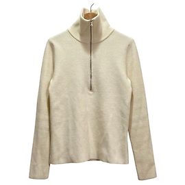 Autre Marque Noble Drivers Zip Knit White