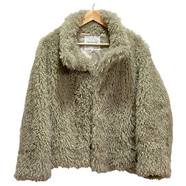 Autre Marque Mystrada Eco Fur Jacket Beige Other