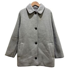 Abrigo reversible Theory Project WOOL DOUBLE Castaño