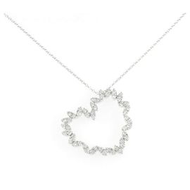 Autre Marque Collar Damiani Lumina en oro blanco 750 y diamantes Plata