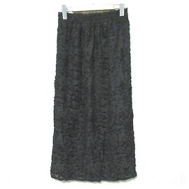 Autre Marque Falda de jacquard con flecos BAYFLOW Negro