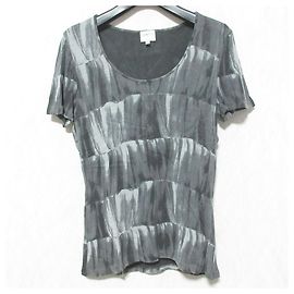 T-shirt em algodão estampado Armani Collezioni Marrom Outro