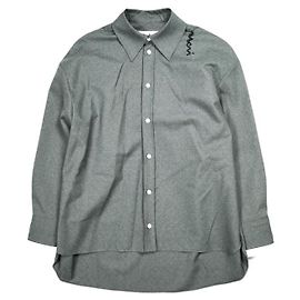 Marni CAMA0613QS TW839 Wool Shirt Brown