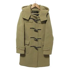 Mackintosh Wollmantel Beige Kamel