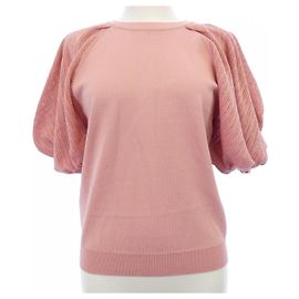 Lanvin Pink Knit Top Pink