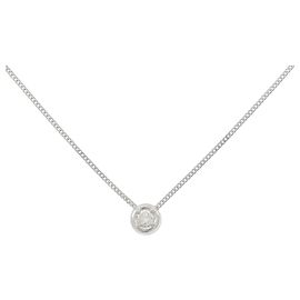 Autre Marque Collana di diamanti Pt900 Pt850 Argento