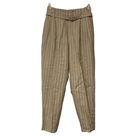 Autre Marque UNITED ARROWS Pantalones a rayas Castaño Beige