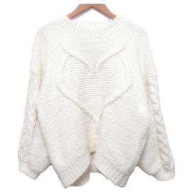 Autre Marque Snidel HOME Araki Yuko Collaboration Knit Branco