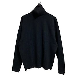 Chloé Wollpullover mit Rollkragen und besticktem Miss Chloe Logo Schwarz