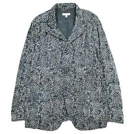 Autre Marque Engineered Garments Bedford Jacket Paisley Twill Jacket Blau Marineblau