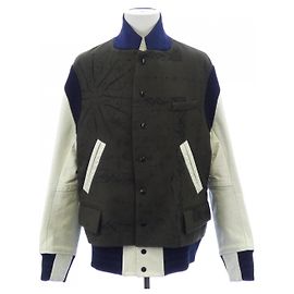 Blouson Sacai DR.WOO Beige Verde Beige Verde