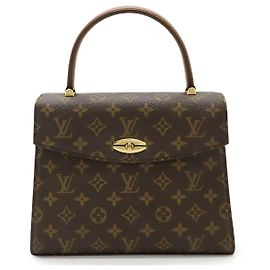 Louis Vuitton Marzelbe Monogram Handtasche Braun