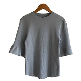 Autre Marque Haut en maille R.H. Vintage Bleu Bleu clair