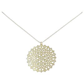Autre Marque LuxUness Au750 Gold Necklace Golden