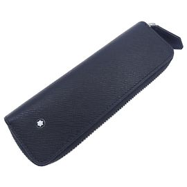 Montblanc Sartorial Leather Pen Case Black