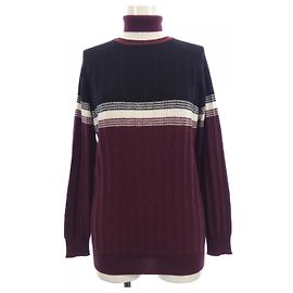 Autre Marque Plan C DVCMB54KG0FW015 Cashmere Knitwear Black Red