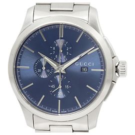 Relógio Gucci G-Timeless em aço inoxidável Azul