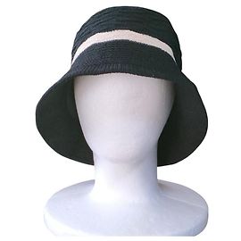 Autre Marque Laura Ashley Knit Bucket Hat Black Other