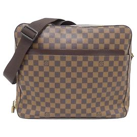 Borsa a tracolla Louis Vuitton Damier Marrone
