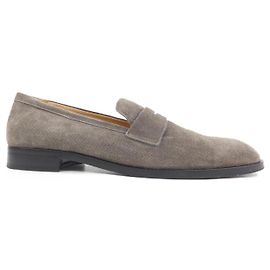 Baskets en cuir Emporio Armani Marron