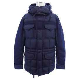 Chaqueta de Plumas Moncler JACOB Azul Azul marino