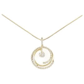 Autre Marque Collier en Au750 et diamants Doré