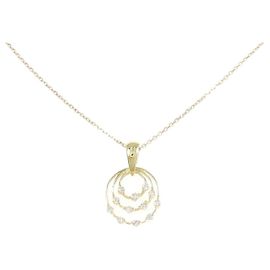 Autre Marque Collier en diamants Au750 Doré