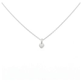 Autre Marque Collier en diamant Pt900 Pt850 Argenté
