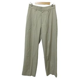 Autre Marque Mila Owen Wide Tuck Pants Bege