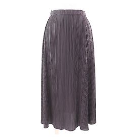 Issey Miyake PLEATS PLEASE PLEATS PLEASE Jupe en polyester Marron
