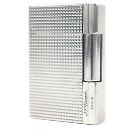Autre Marque Encendedor Dupont Gatsby Diamond Head Silver Plata