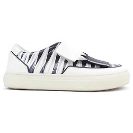 Baskets Tod's en cuir noir et blanc Noir Blanc