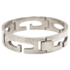 Pulsera Gucci G Logo Cutout Silver 925 Plata