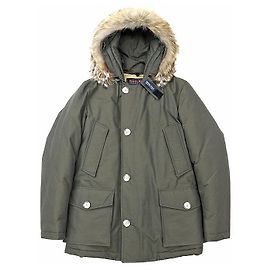 WOOLRICH Arctic Parka Down Jacket Green Olive green