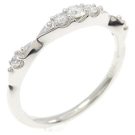 Autre Marque Anillo Festaria Platinum950 Diamante Plata