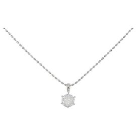 Autre Marque Collier en diamants PT900 PT850 Argenté