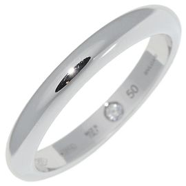 Bulgari Bvlgari ROMA AMOR Pt950 Diamantring Größe 50 Silber
