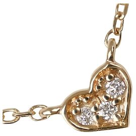 Autre Marque Collana 4℃ in oro giallo K10 e diamanti D'oro