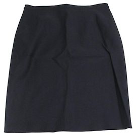 LANVIN Nylon Stretch Skirt Black