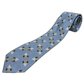 Giorgio Armani Silk Tie Blue Other