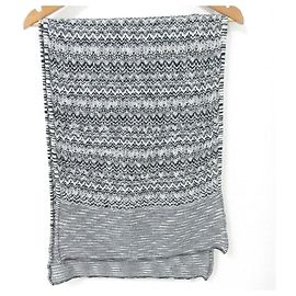 Missoni Strickschal Schwarz Off White Schwarz Andere