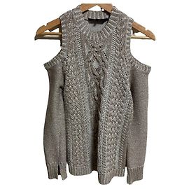 Autre Marque Pull en maille BCBG MAXAZRIA Marron