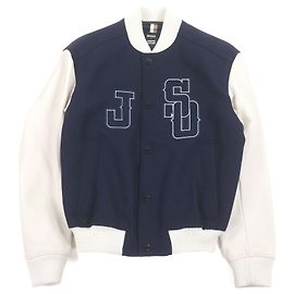 Hugo Boss Casaco Bomber de Lã BOSS SHOHEI OHTANI Branco Azul Azul marinho